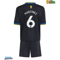Manchester United Lisandro Martinez #6 Tredjedraktsett Barn 2025-26 Kortermet (+ Korte bukser)